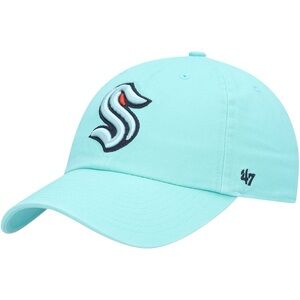 Seattle Kraken '47 Light Blue Logo Clean Up Adjustable Hat
